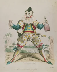 Mr. Grimaldi als Clown